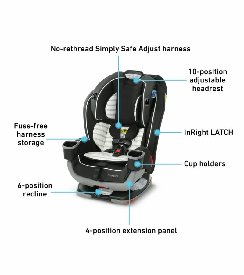 Extend2Fit 3-in-1 Car Seat, Norah