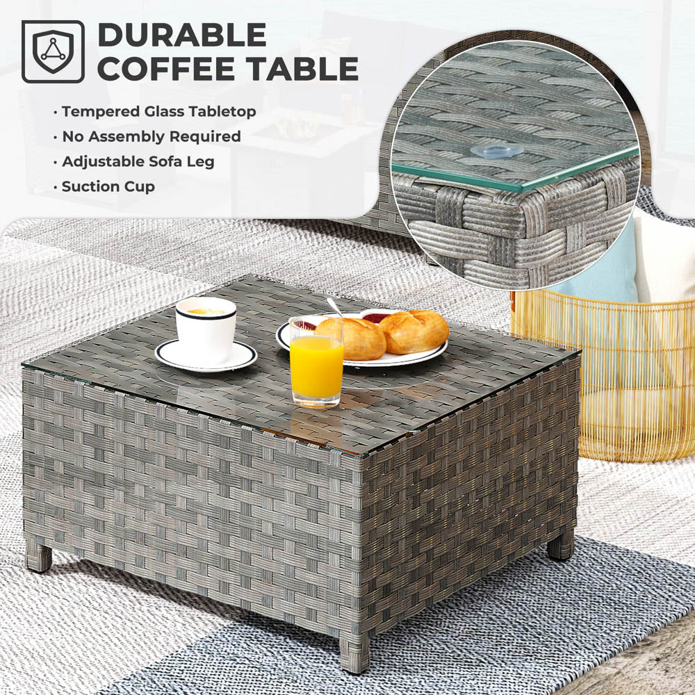 Ovios Patio Furniture Set New Rimaru 6-Piece, Fully Assembled