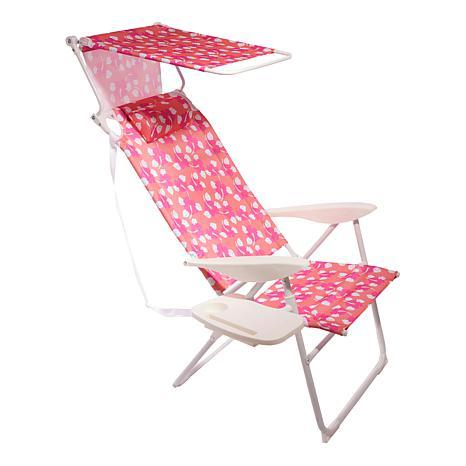 Improvements Tall 4-Position Beach Chair with Accessories