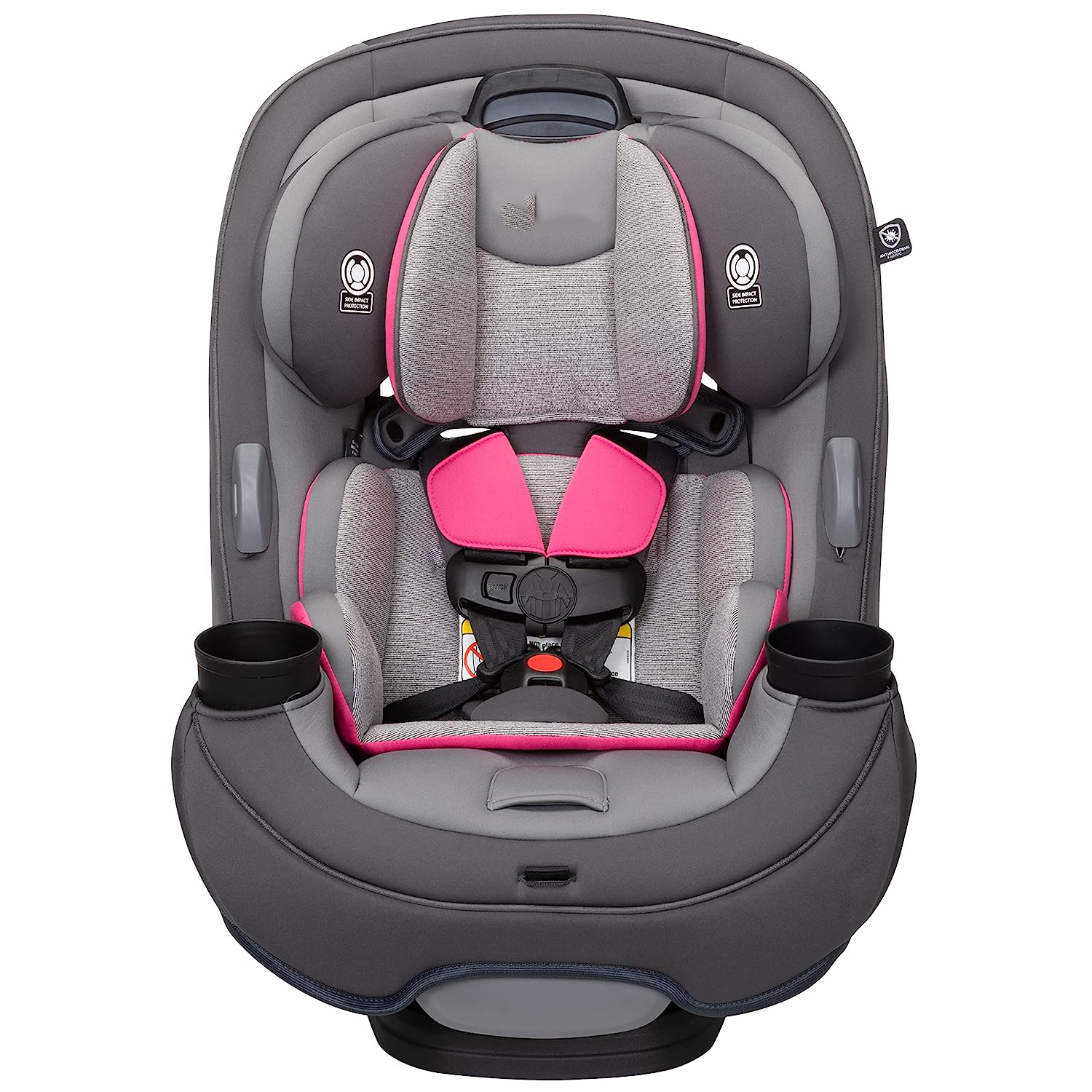 Safety 1st Grow and Go All-in-One Convertible Car Seat, Rear-facing 5-40 pounds, Forward-facing 22-65 pounds, and Belt-positioning booster 40-100 pounds, Carbon Wave