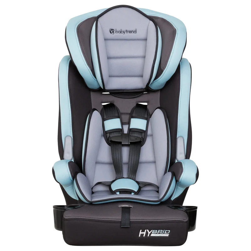 3-in-1 Lightweight Combination Booster Car Seat with Adjustable Height Positions, Side Impact Protection & Comfortable Arm Rests