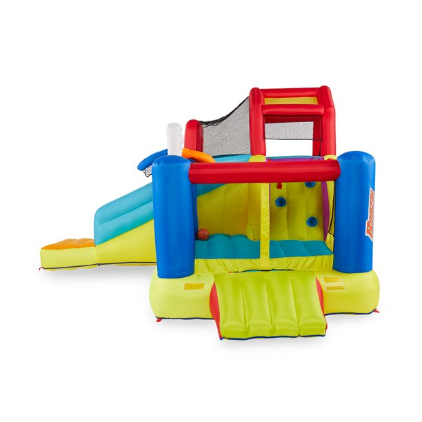 Banzai 2-in1 Slide & Bounce Ultimate Combo Pack Bouncer and Water Parks