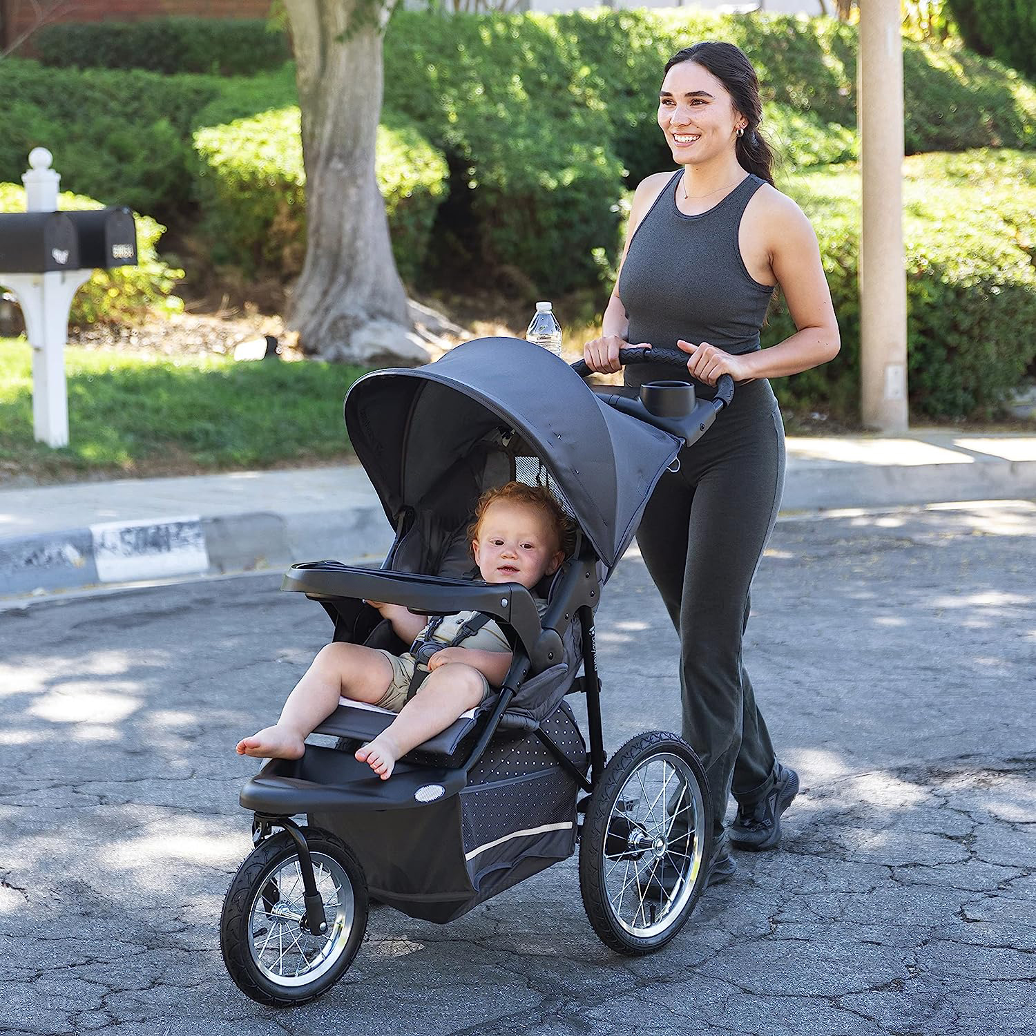 Baby Trend Expedition Jogger Stroller, Phantom, 50 Pounds