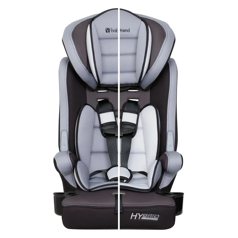 3-in-1 Lightweight Combination Booster Car Seat with Adjustable Height Positions, Side Impact Protection & Comfortable Arm Rests