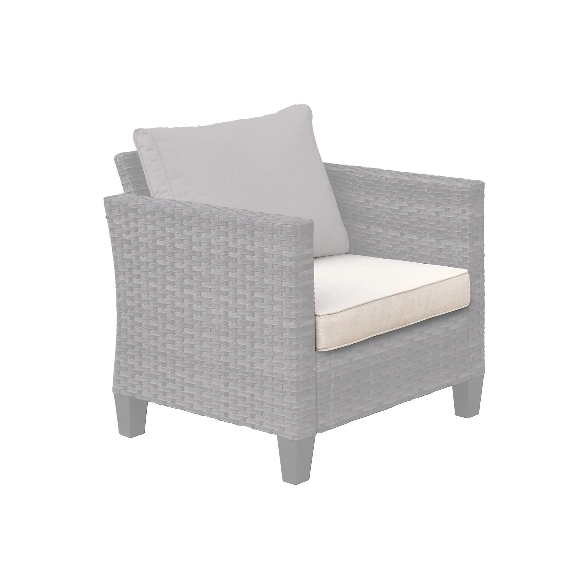 Ovios Vultros Series Replacement Seat, Back, Ottoman Cushion (Refer to the Dimension in Description)