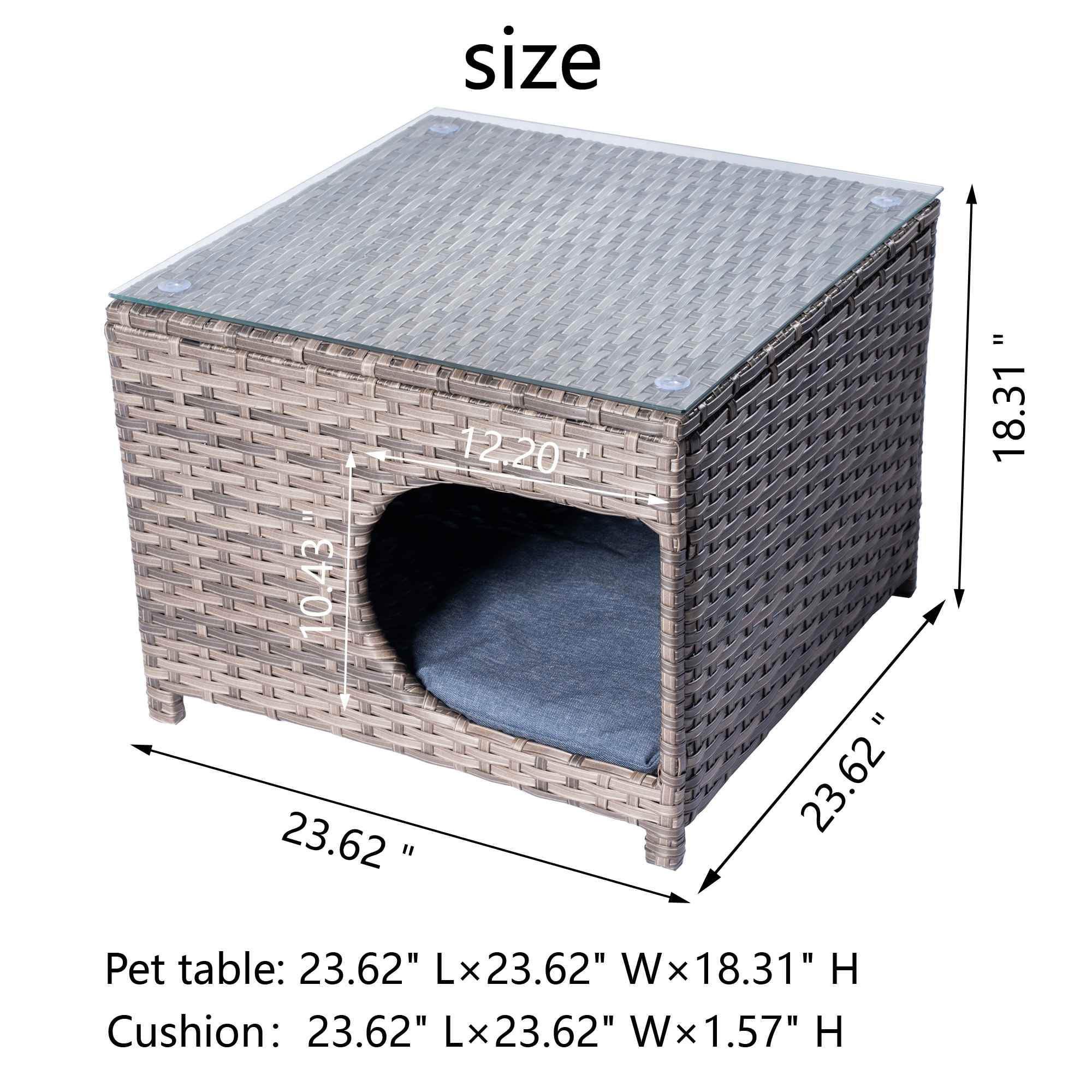 Ovios Pet Coffee Table for GRS/NTC/HOP/NDS Series.