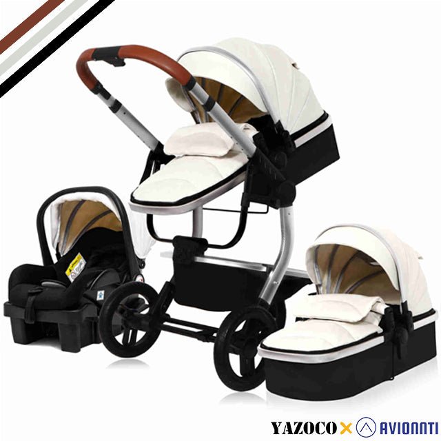 2023 3-in-1 Baby Stroller Combo Car Seat Travel System