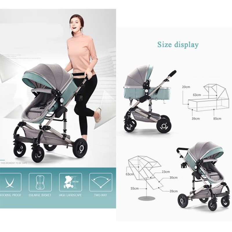 3-in-1 Comfy Baby Stroller & Travel System