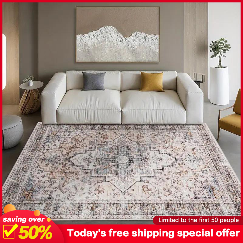 YiHouse Bohemian Style & Animal pattern area rugs，non-slip rugs, easy to clean, multiple colors available,suitable for living room, bedroom, kitchen，study room, hotel decorative rugs