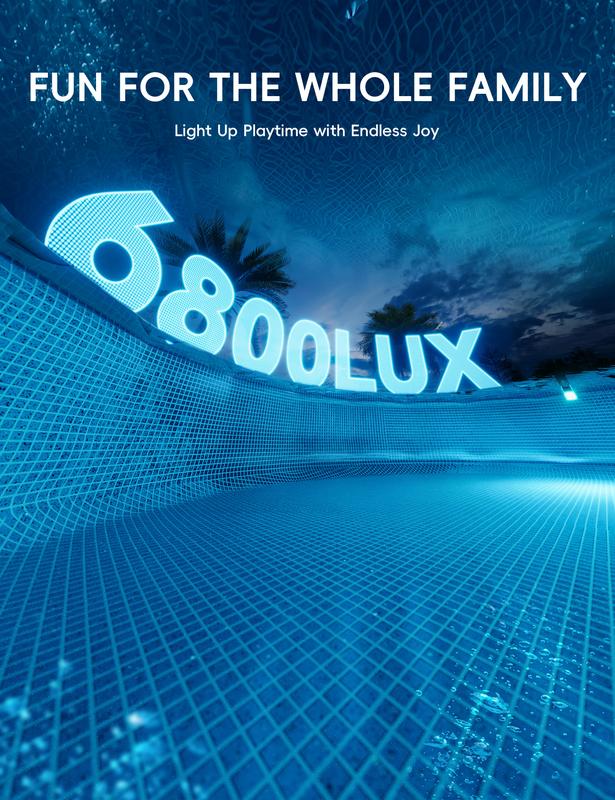 Poolhacker Poolside Solar light, Solar Light for Swimming Pool, above ground pool and In ground Pool