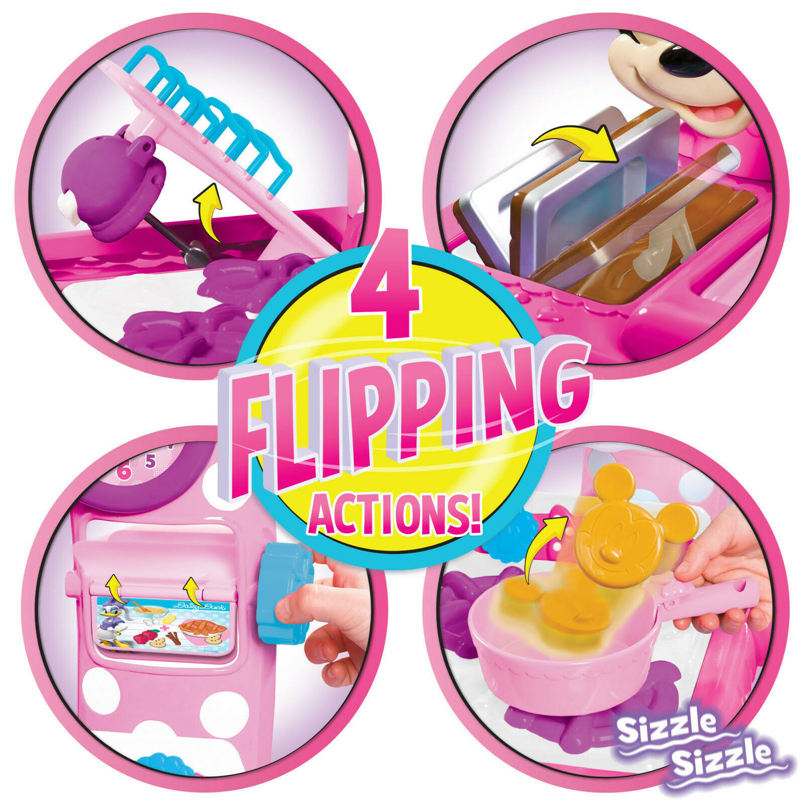 minnie flipping fun kitchen amazon