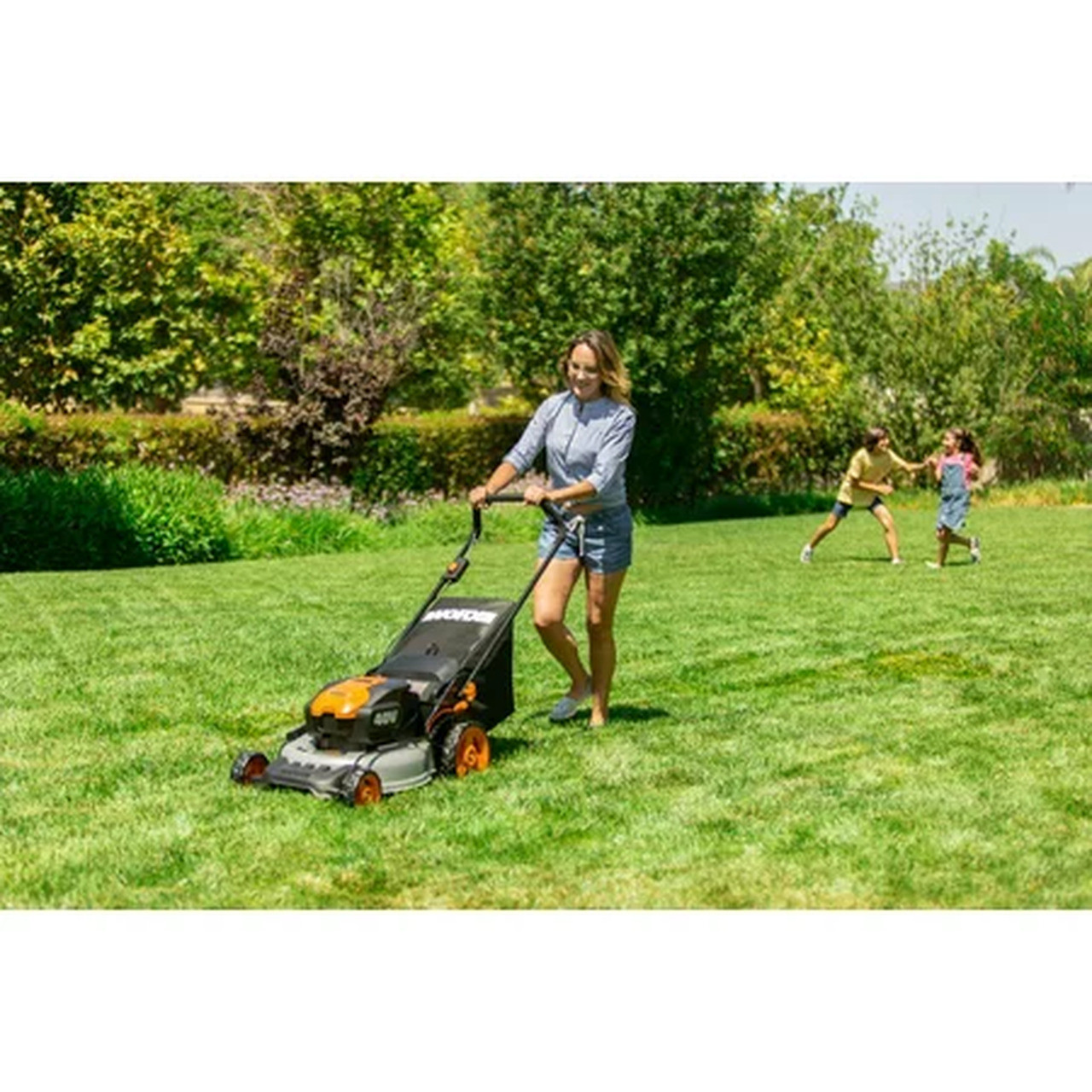 worx 40v power share lawn mower
