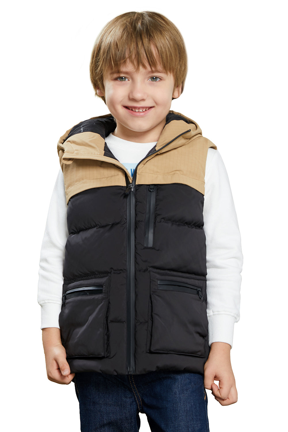 Kid's Casual Thickened Warm Down Vest