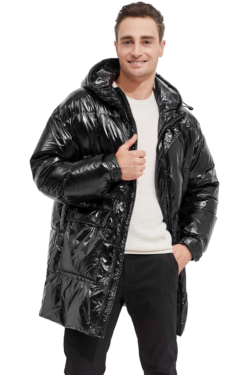 Men's Down Jacket With Hooded