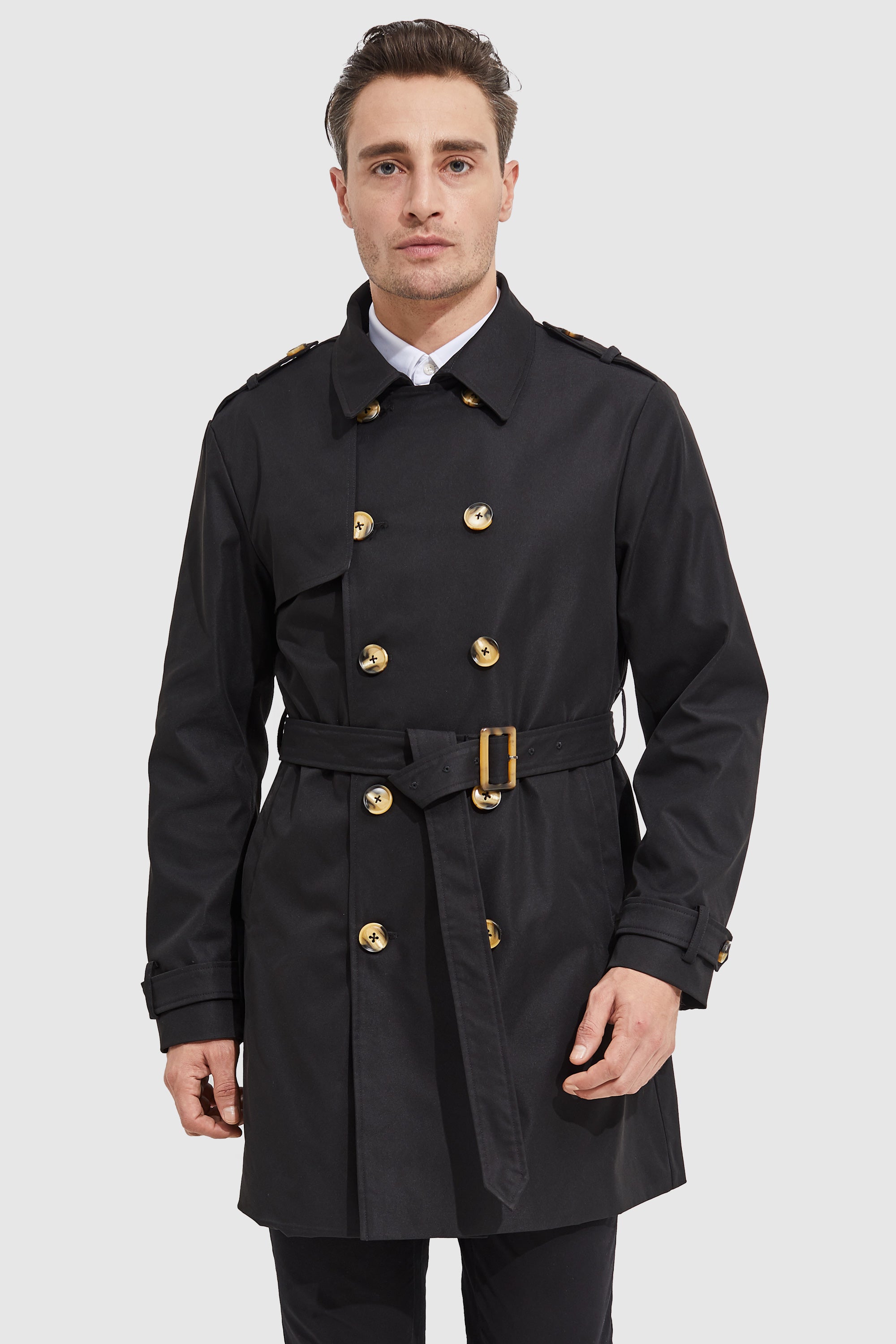 Men's Trench Coat | Available in the US only | No Return & No Refund