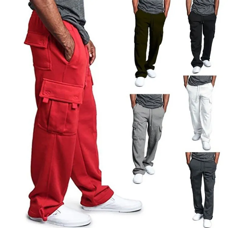 Men's Comfy Cotton Cargo Pants