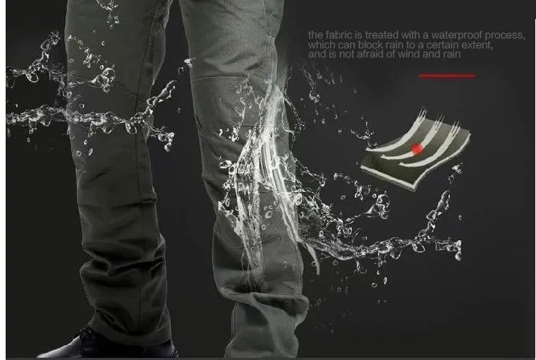 Men's Multi-pocket Tactical Waterproof Hiking CargoPants