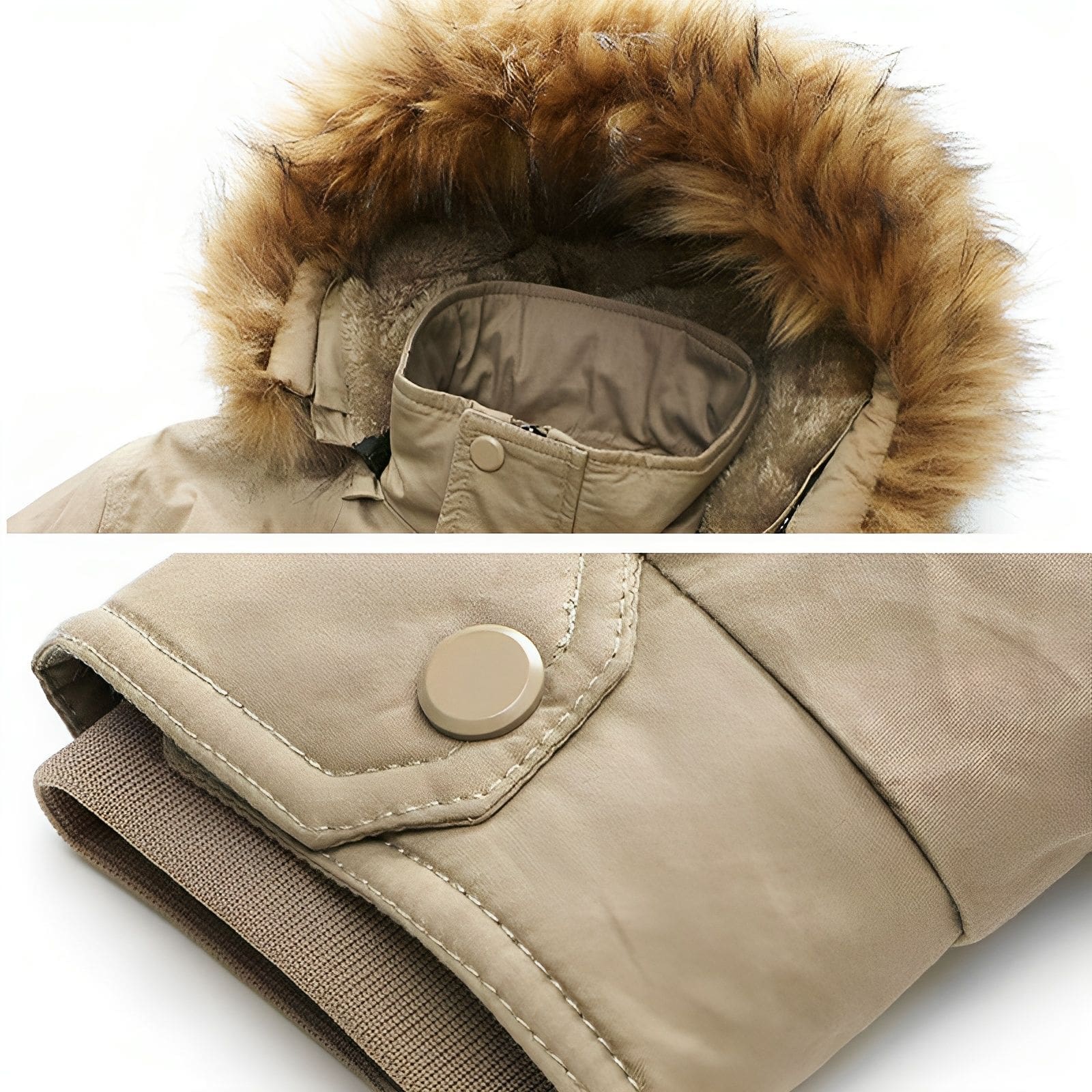 Men's autumn and winter jackets with hood