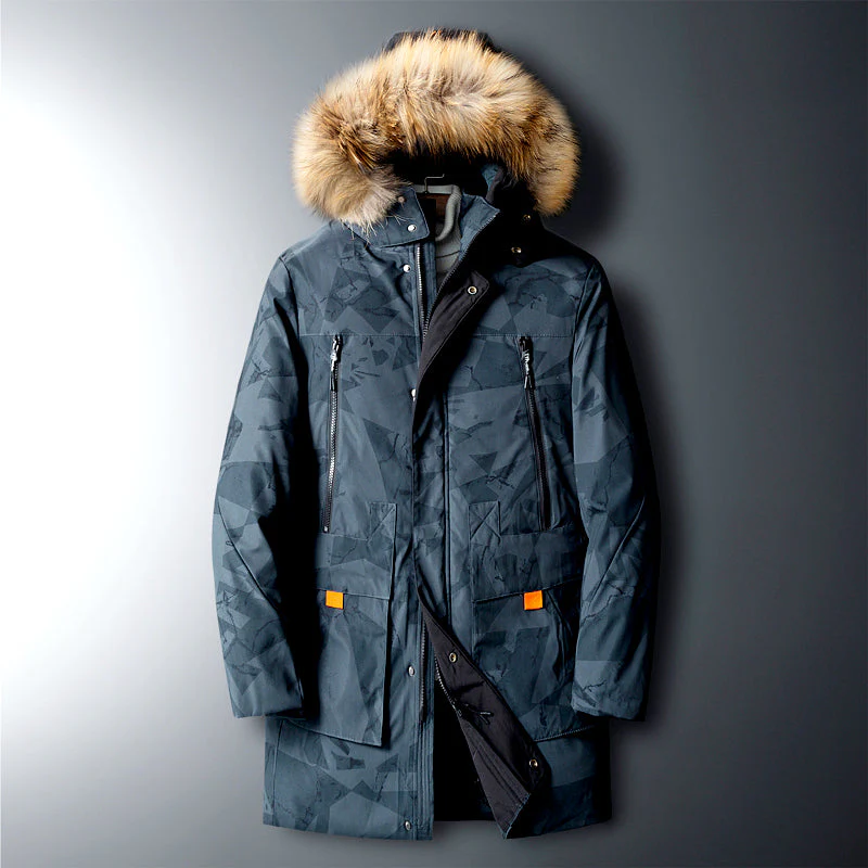 Men's autumn and winter camouflage thick coat