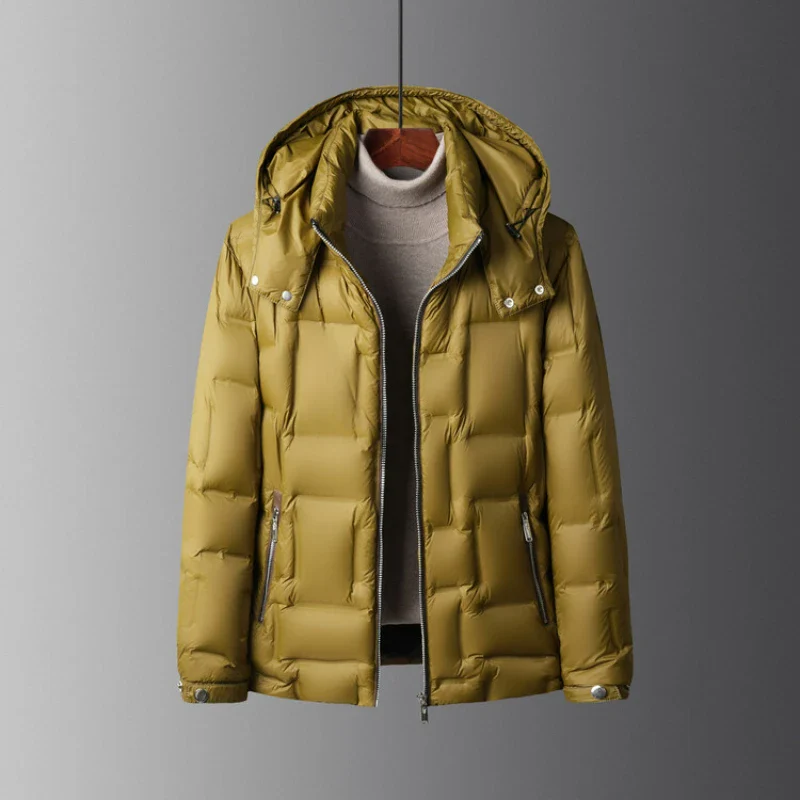 Waterproof thick down jacket