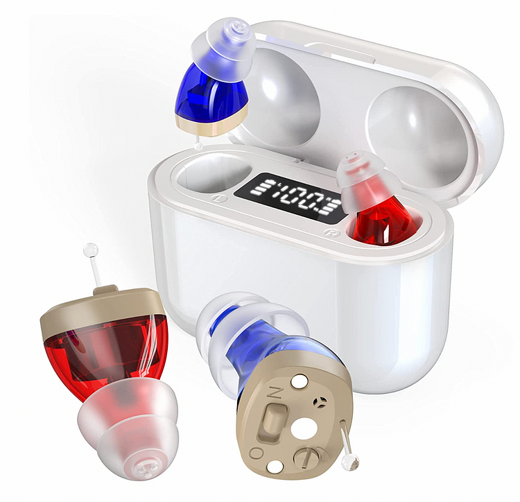 Micro Hearing Aids For Seniors Nearly Invisible And Rechargeable windyys