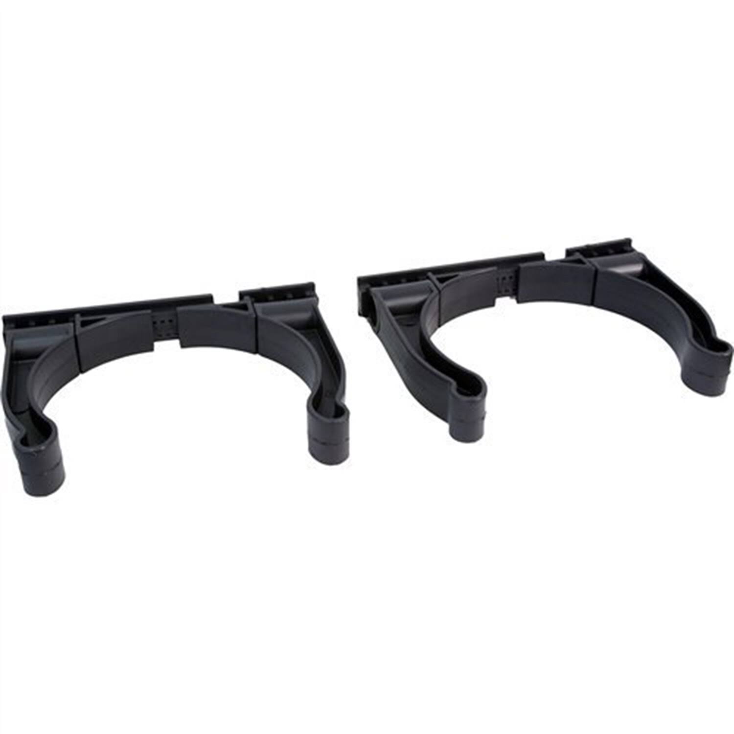 Roll Control Adjustable Tank Bracket, Set of 2 (TA 80) Black
