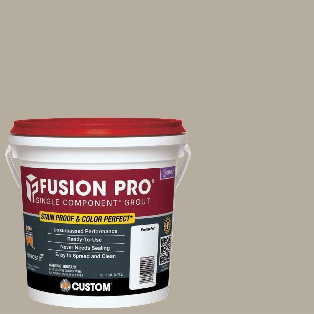Fusion Pro 386 Oyster Gray 1 gal. Single Component Grout FlareFind