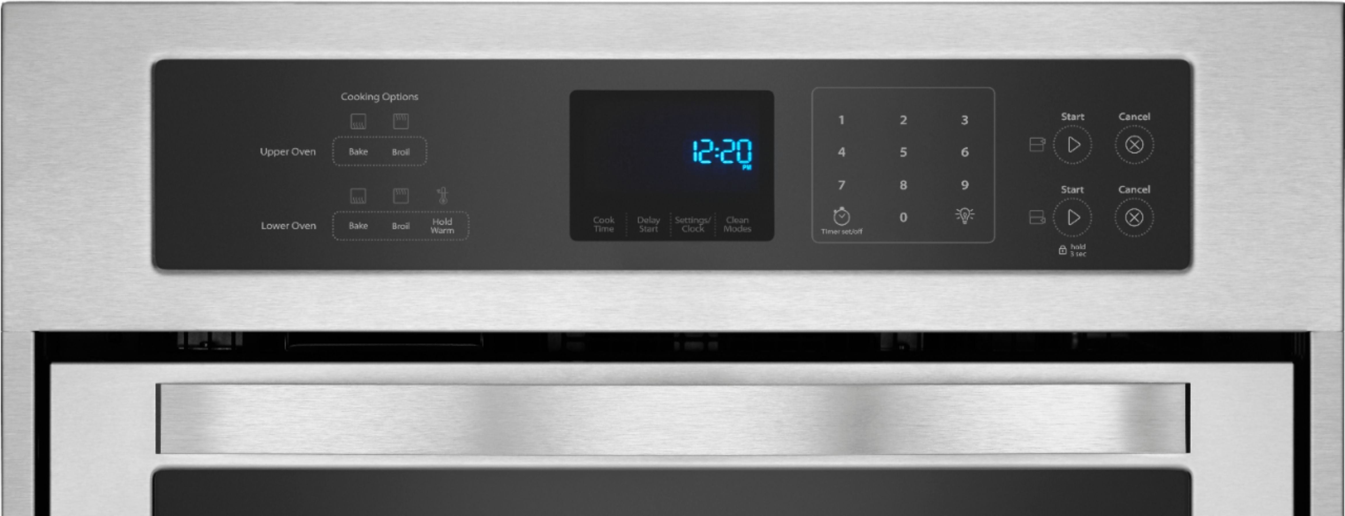 Whirlpool 24" BuiltIn Double Electric Wall Oven Stainless steel