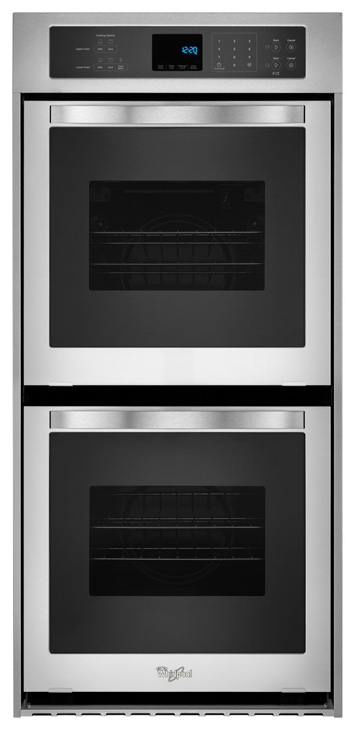 Whirlpool 24" BuiltIn Double Electric Wall Oven Stainless steel