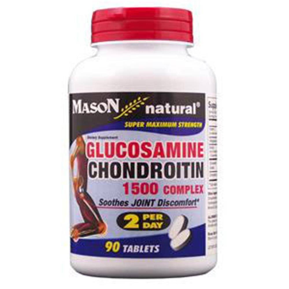 Mason Natural Glucosamine Chondroitin Tablets Super Maximum Strength