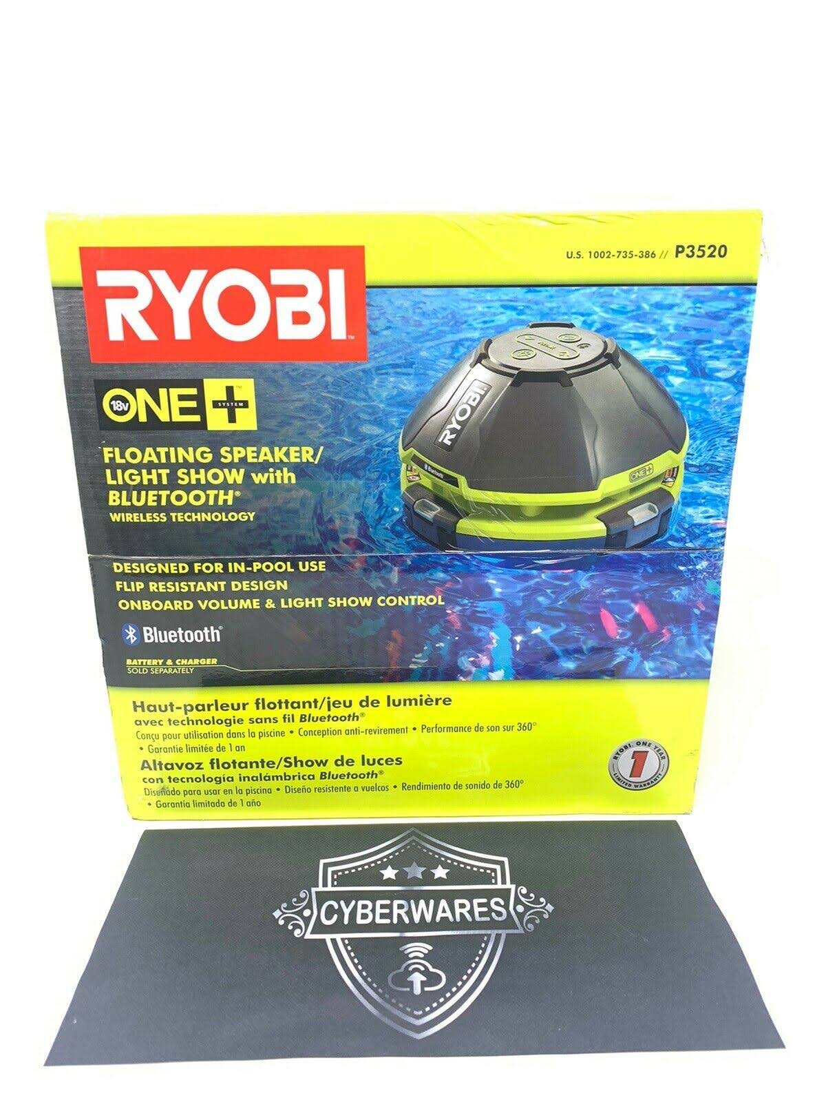 Ryobi 18-Volt One+ Floating Speaker 