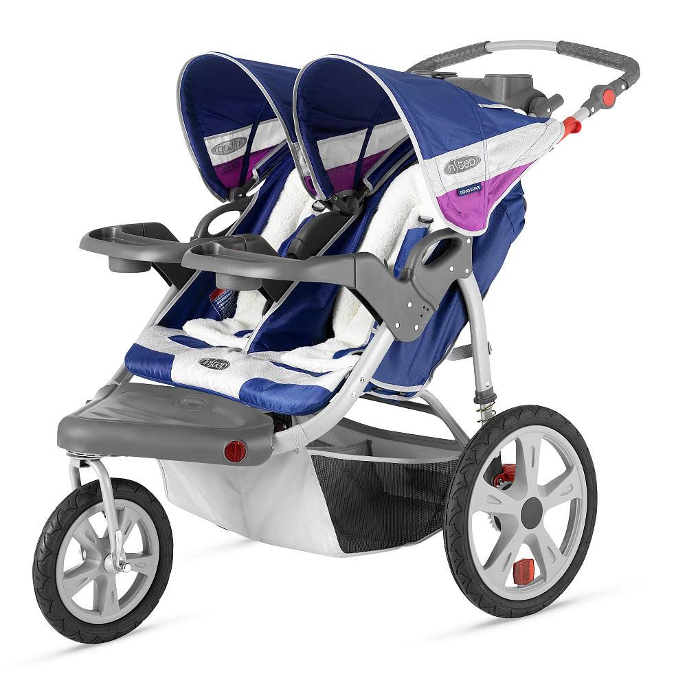 instep safari jogging stroller blue