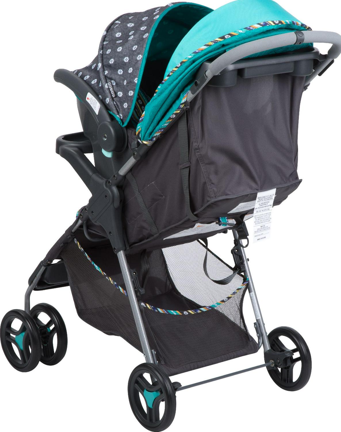 Child Stroller Multi-Position Reclining Seat Travel System Stroller Feather Boho 