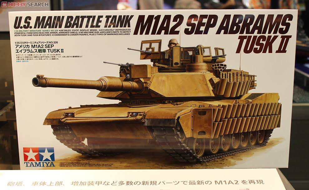 Tamiya - 35326 1 35 Us M1a2 Sep Abrams Tusk Ii - Baggways