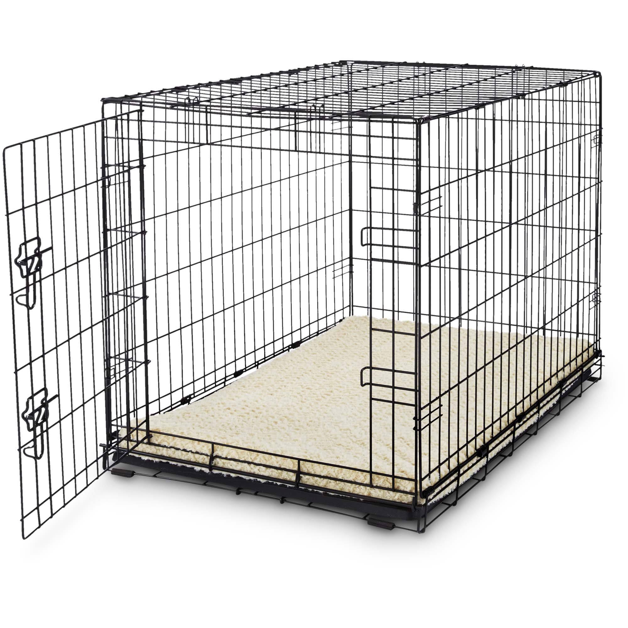 animaze portable canvas dark grey dog crate