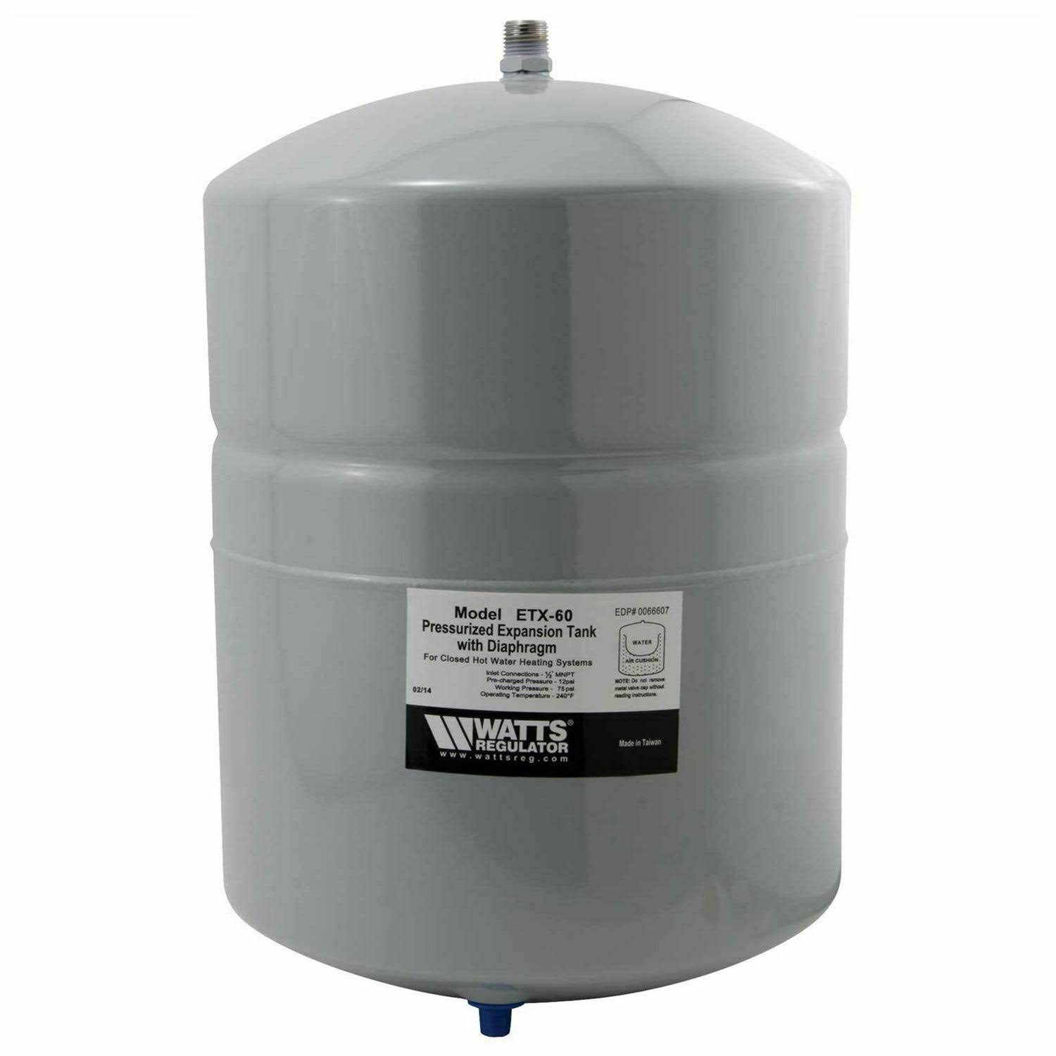 Watts ETX60 Tank NonPotable Water Expansion Tank Wanivo