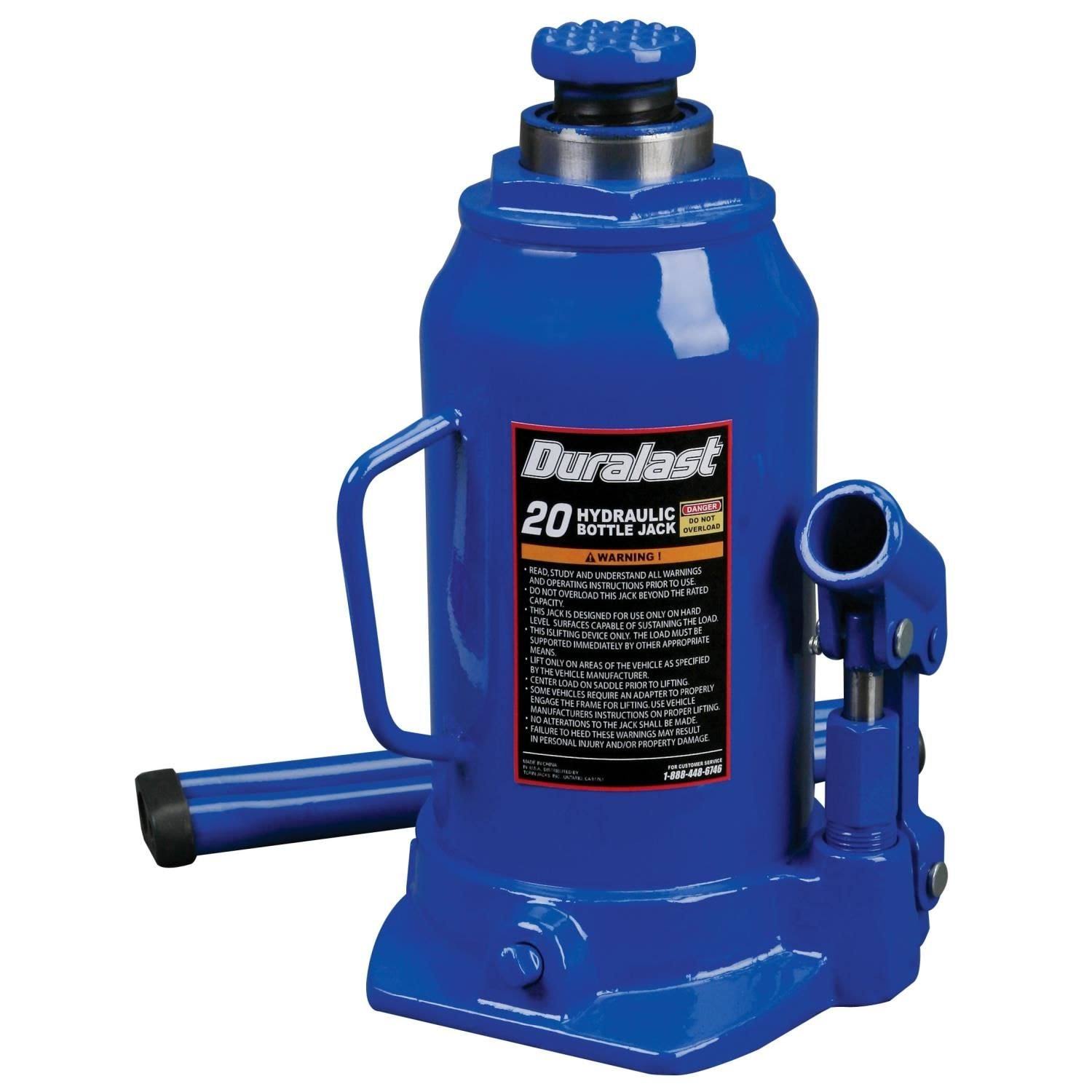 How To Use Duralast Hydraulic Bottle Jack