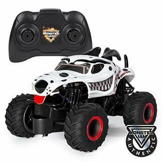 monster jam dalmatian remote control