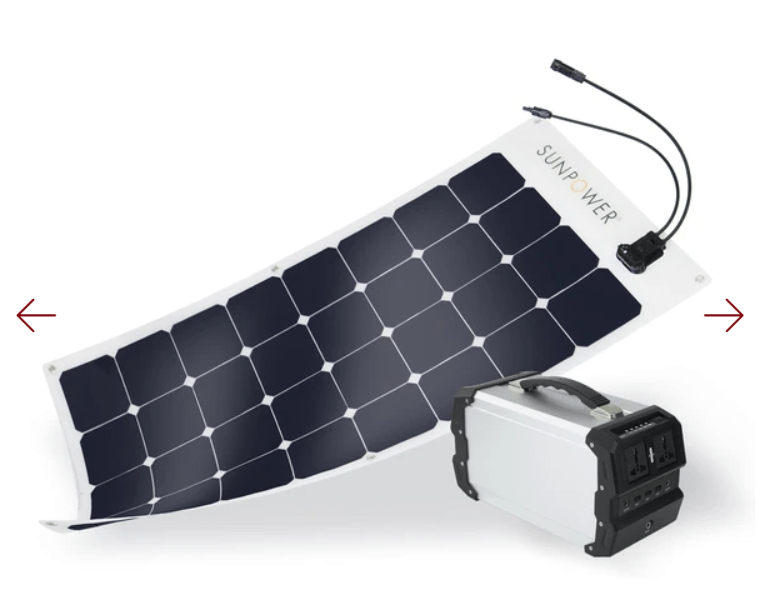 ExpertPower Alpha 400 + 110W SunPower Solar Panel Kit