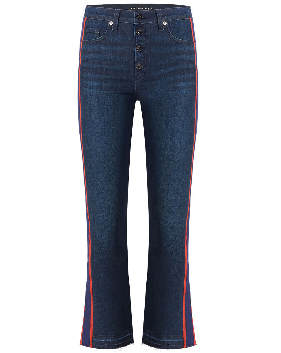 jean with side stripe