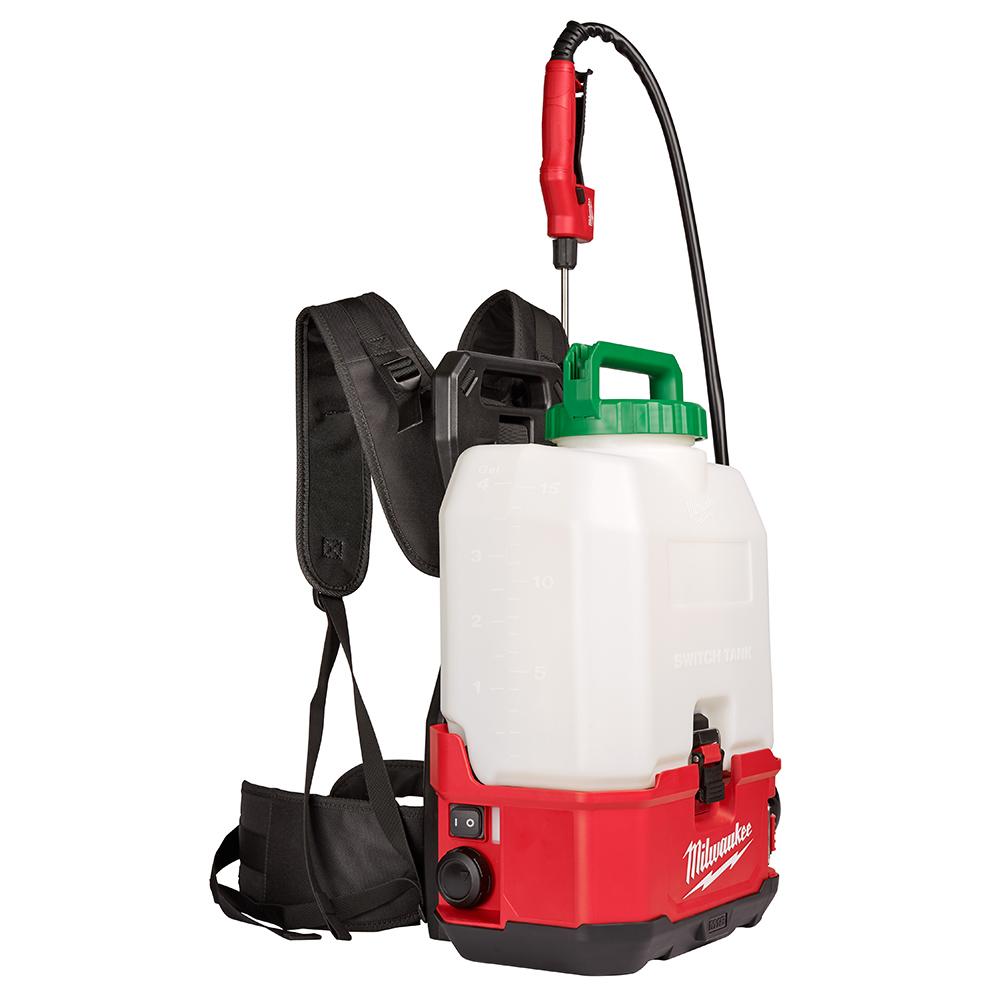 Milwaukee 282021PS M18 18V 4 Gallon Switch Tank Backpack Sprayer Kit