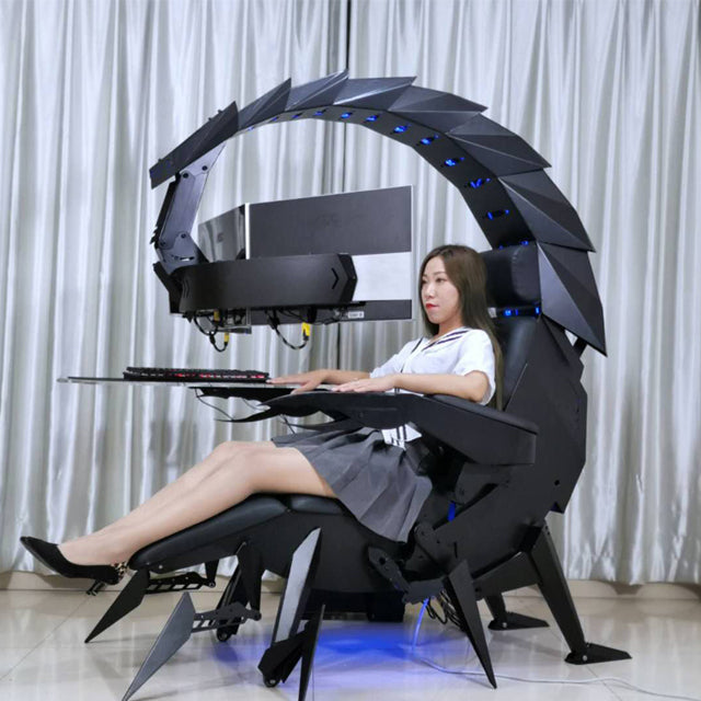 Zero Gravity Massage Ergonomic Scorpion Gaming Chair 