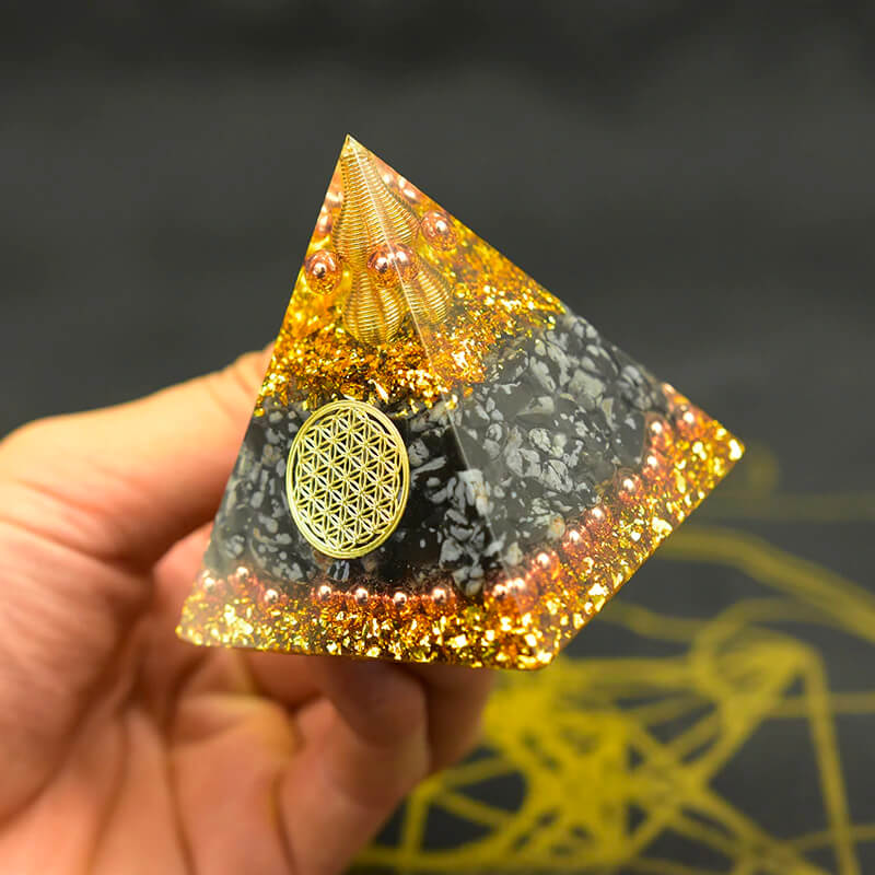 Reiki Healing Orgonite Pyramid