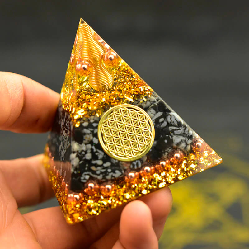 Reiki Healing Orgonite Pyramid