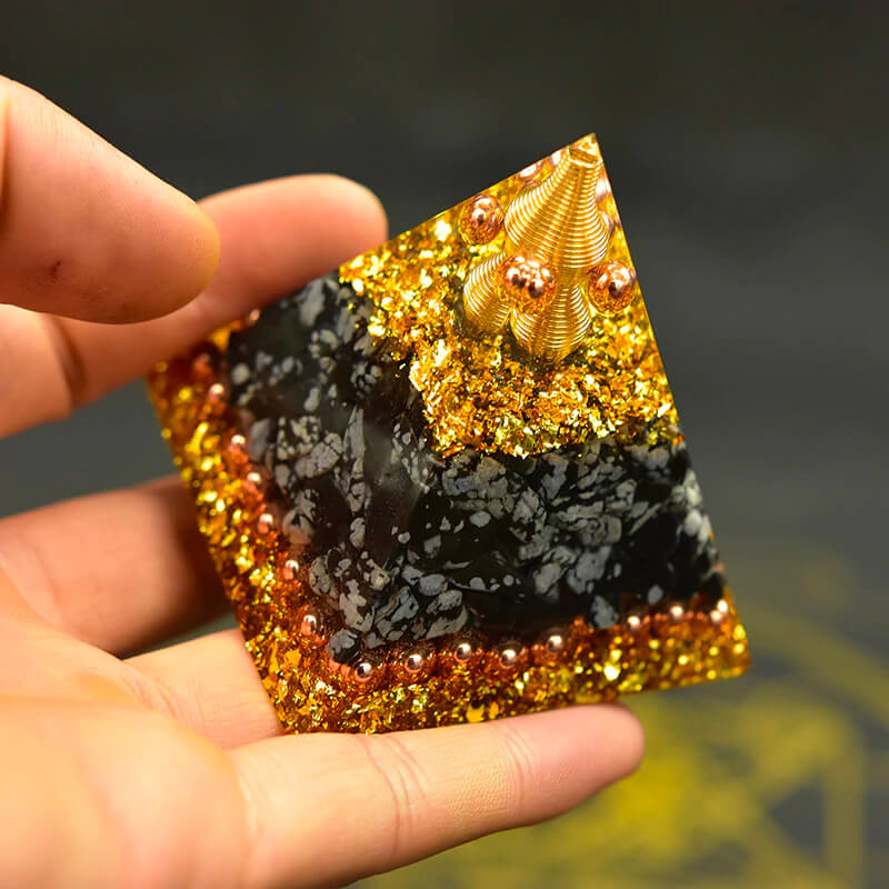 Reiki Healing Orgonite Pyramid