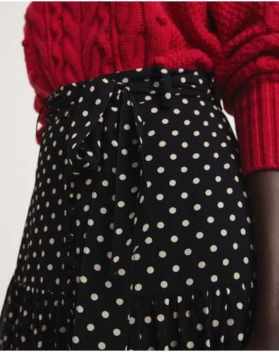 Witchery Small Spot Mini Skirt