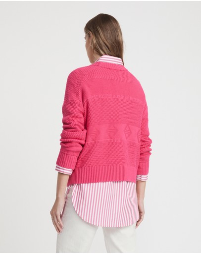 Witchery Textured Stitch Knit