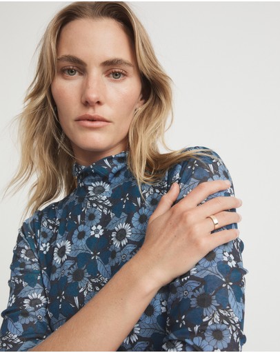 Witchery Mini Daisy Mesh Dress