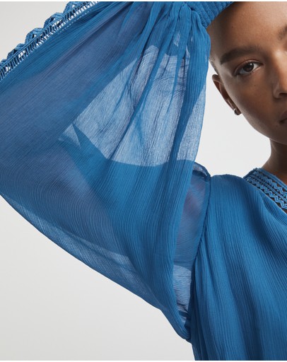 Witchery Trim Insert Maxi Dress