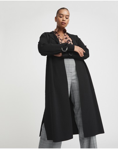 Witchery Knitted Trench